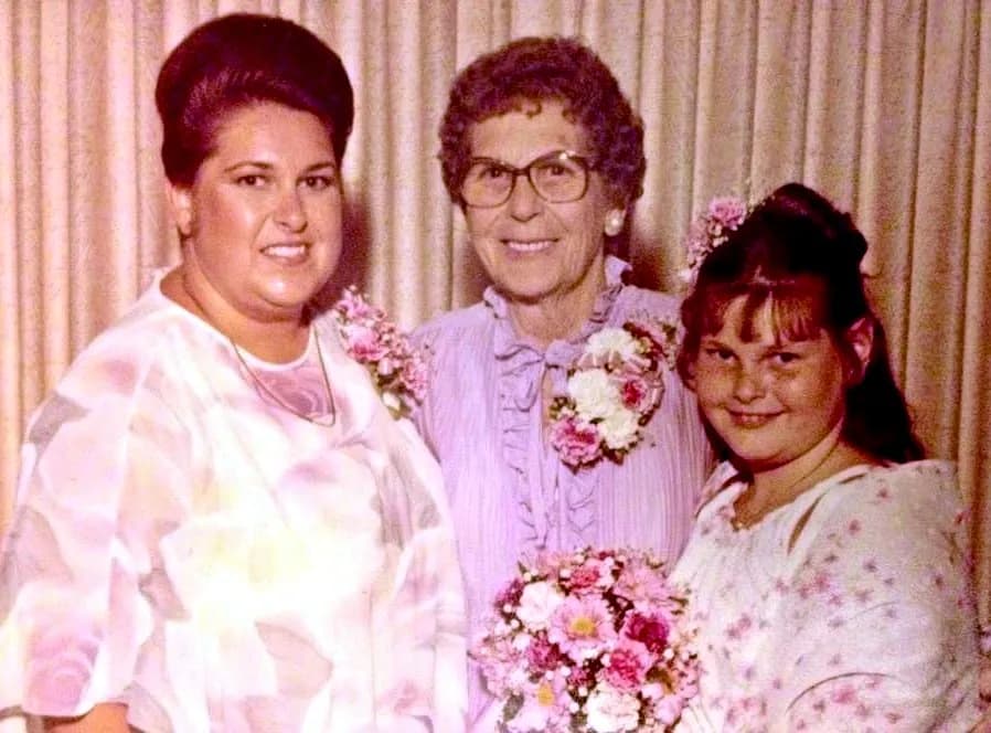 Three generations - mom, mema, and me